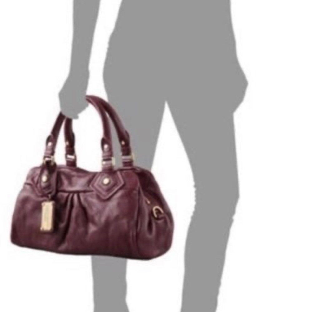 Authentic MARC by Marc Jacobs Classic Q Baby Groove Satchel